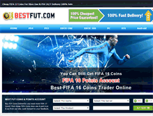 Tablet Screenshot of bestfut.com